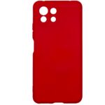 Aizmugurējais vāciņš Evelatus Xiaomi Mi 11 Lite/11 Lite 5G/11 Lite 5G NE Nano Silicone Case Soft Touch TPU Red
