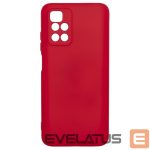 Back panel cover Evelatus Xiaomi Redmi 10 Nano Silicone Case Soft Touch TPU Red