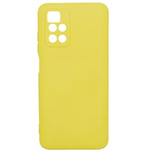 Nugarėlės dėklai Evelatus Xiaomi Xiaomi Redmi 10 Nano Silicone Case Soft Touch TPU Yellow