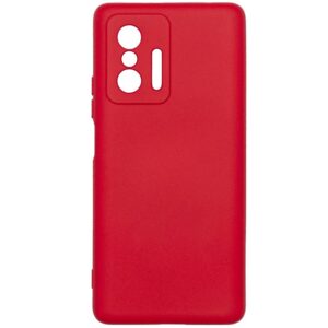 Back panel cover Evelatus Xiaomi Xiaomi 11T/11T Pro Nano Silicone Case Soft Touch TPU Red