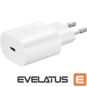 Adapteris Samsung  Samsung Travel Adapter 25W Type-C / 3,30 V - 11 V TA800N  EP-TA800NWEGEU White