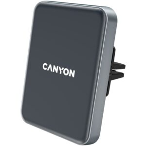 Bezvadu lādētājs Canyon  Car Holder And Wireless Charger MegaFix CA-15 15W Black