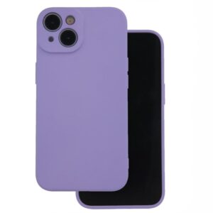 Back panel cover iLike Samsung Galaxy A55 5G Silicon case Purple