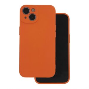 Aizmugurējais vāciņš iLike Samsung Galaxy A55 5G Silicon case Orange