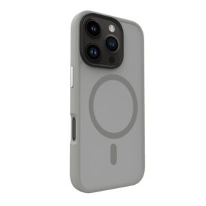 Back panel cover Evelatus Apple iPhone 16 Pro Hybird Case With Magsafe PC+TPU Silver