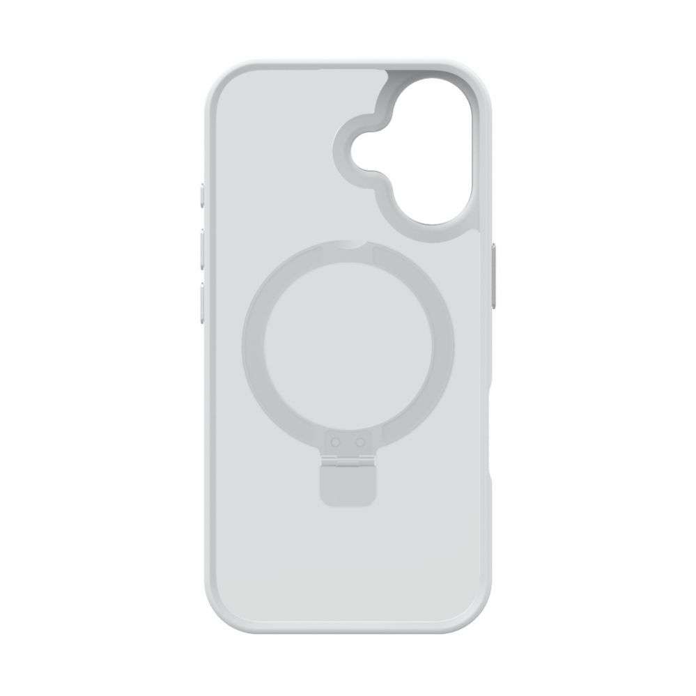 Back panel cover Evelatus Apple iPhone 16 Shield Case Magsafe & Stand Matte Silver