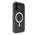 Aizmugurējais vāciņš Evelatus Apple iPhone 16 Clear Case With MagSafe and Camera Protection Transparent
