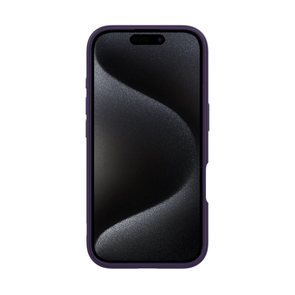 Back panel cover Evelatus Apple iPhone 16 Hybird Case With Magsafe PC+TPU Purple