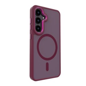 Aizmugurējais vāciņš Evelatus Samsung Galaxy S24 Shield Case With Magsafe matte Red