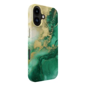 Aizmugurējais vāciņš Evelatus Apple iPhone 16 Slim Shell with Magsafe customized print design Green