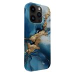 Nugarėlės dėklai Evelatus Apple iPhone 16 Pro Slim Shell with Magsafe customized print design Dark Blue
