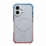 Nugarėlės dėklai Evelatus Apple iPhone 16 Defender Gradient Color MagSafe Blue Pink