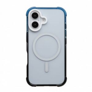 Aizmugurējais vāciņš Evelatus Apple iPhone 16 Defender Gradient Color MagSafe Black Blue