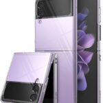 Back panel cover Evelatus Samsung Galaxy Z Flip 3 Acrylic Case Transparent
