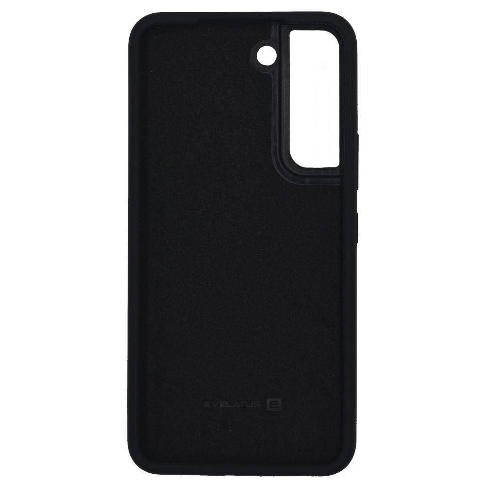 Tagakaaned Evelatus Samsung Galaxy S22 Plus Premium Soft Touch Silicone Case Black