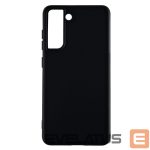 Nugarėlės dėklai Evelatus Samsung Galaxy S22 Plus Premium Soft Touch Silicone Case Black