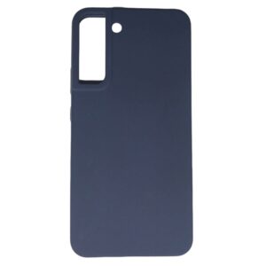 Back panel cover Evelatus Samsung Galaxy S22 Plus Premium Soft Touch Silicone Case Navy Blue
