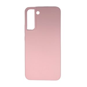 Back panel cover Evelatus Samsung Galaxy S22 Plus Premium Soft Touch Silicone Case Pink Sand
