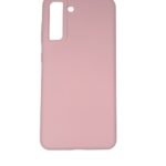 Tagakaaned Evelatus Samsung Galaxy S21 FE Premium Soft Touch Silicone Case Pink Sand