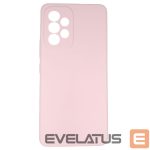 Nugarėlės dėklai Evelatus Samsung Galaxy A73 5G Premium Soft TouchSilicone Case Pink Sand