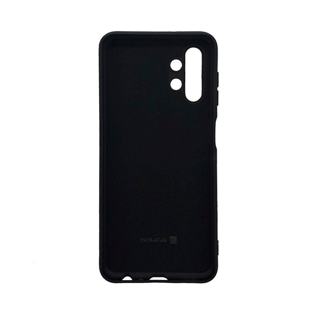 Back panel cover Evelatus Samsung Galaxy A13 4G LTENano Silicone Case Soft Touch TPU Black