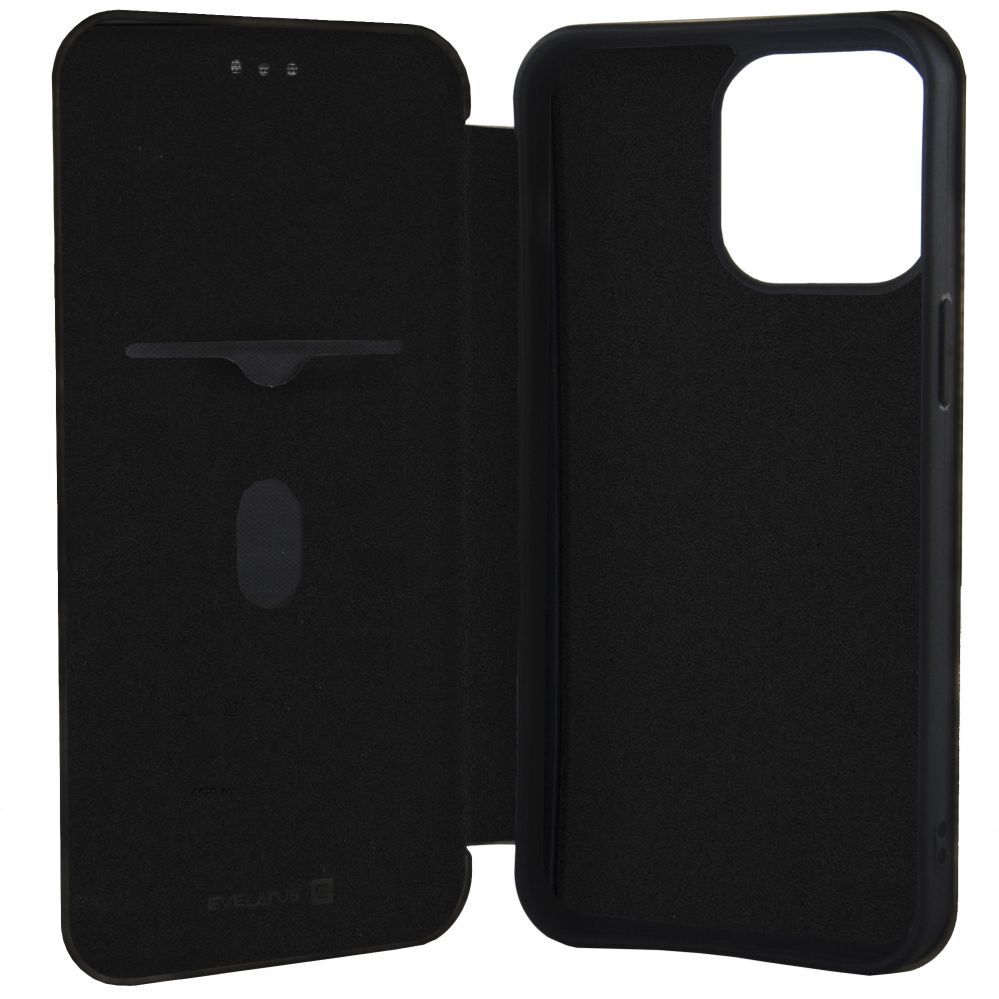 Book case Evelatus Apple iPhone 12 / 12 Pro Book Case Black