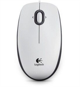 Datora pele Logitech  B100 White, Portable Optical Mouse 