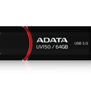 Flash drive ADATA  UV150 64 GB, USB 3.0, Black 