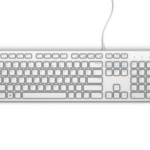 Arvuti klaviatuur Dell  KB216 Multimedia, Wired, EN, USB, White 
