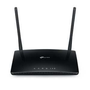 Ruuterid TP-Link  4G LTE Router TL-MR6400 802.11n, 300 Mbit/s, 10/100 Mbit/s, Ethernet LAN (RJ-45) ports 3, 4G, Antenna type 2xExternal, LTE cat 4 