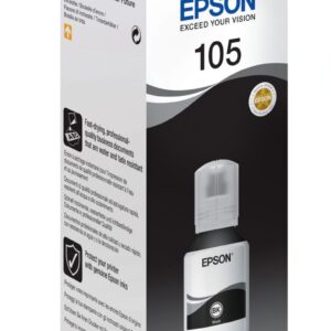 Printer accessories EPSON  Ecotank 105 Ink Bottle, Black 