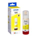 Aksesuāri un izejmateriāli EPSON  Ecotank 106 Ink Bottle, Yellow 