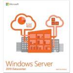 Lietojumprogrammas Microsoft  Windows Server 2019 Datacenter - 64-bit P71-09023 DVD-ROM,  16 cores, Licence, EN 