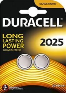 Cita datorprece Duracell  Button Cells  DL2025 Lithium, 2 pc(s) 