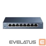 Server - Other Accessories TP-Link  Switch TL-SG108 Unmanaged, Desktop, 1 Gbps (RJ-45) ports quantity 8, Power supply type External 