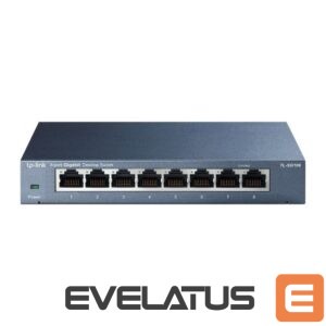 Server - Other Accessories TP-Link  Switch TL-SG108 Unmanaged, Desktop, 1 Gbps (RJ-45) ports quantity 8, Power supply type External 