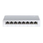 Serveris – kiti priedai TP-Link  Switch TL-SF1008D Unmanaged, Desktop, 10/100 Mbps (RJ-45) ports quantity 8, Power supply type External 