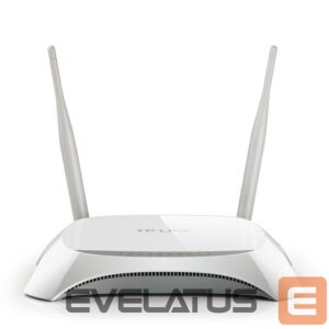 Ruuterid TP-Link  3G/4G Router TL-MR3420 802.11n, 300 Mbit/s, 10/100 Mbit/s, Ethernet LAN (RJ-45) ports 4, 3G/4G via optional USB adapter, Antenna type 2xExternal, 1xUSB 2.0 