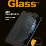 Aizmugurējais vāciņš PanzerGlass  P2664 Apple, iPhone X/Xs/11 Pro, Tempered glass, Black, Case friendly with Privacy filter 