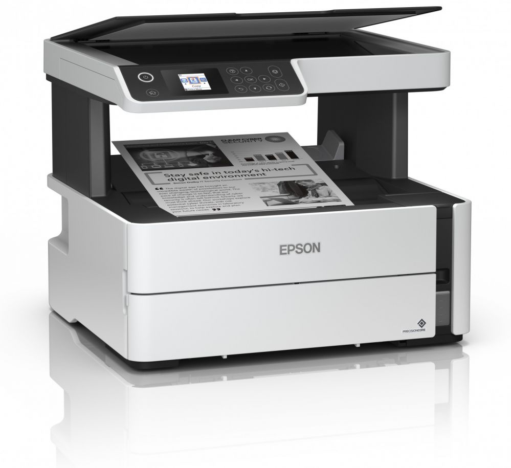 Printerid EPSON 3 in 1 printer EcoTank M2170 Mono, Inkjet, All-in-one, A4, Wi-Fi, White