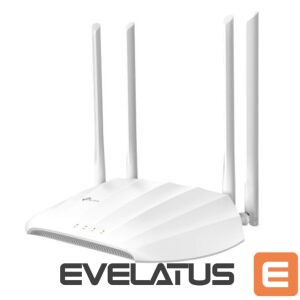 Ruuterid TP-Link  Access Point TL-WA1201 802.11ac, 2.4GHz/5 GHz, 300+867 Mbit/s, 10/100/1000 Mbit/s, Ethernet LAN (RJ-45) ports 1, no PoE, Antenna type 4 Fixed High Performance 