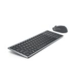 Компьютерная клавиатура Dell  Keyboard and Mouse KM7120W Keyboard and Mouse Set, Wireless, Batteries included, RU, Titan Gray 