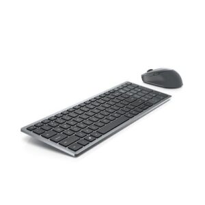 Arvuti klaviatuur Dell  Keyboard and Mouse KM7120W Keyboard and Mouse Set, Wireless, Batteries included, RU, Titan Gray 