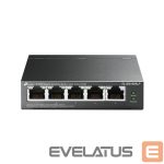 Server – muud tarvikud TP-Link  Switch TL-SG1005LP Unmanaged, Desktop, 10/100/1000 Mbit/s, Ethernet LAN (RJ-45) ports 5, PoE+ ports quantity 4, Power supply type External 