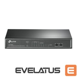 Server - Other Accessories TP-Link  Switch TL-SF1008LP Unmanaged, Desktop, 10/100 Mbps (RJ-45) ports quantity 8, PoE ports quantity 4, Power supply type External 