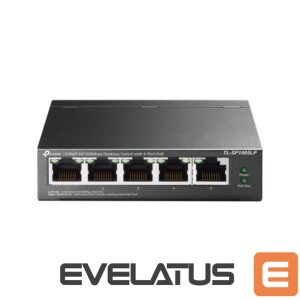 Server - Other Accessories TP-Link  Switch TL-SF1005LP Unmanaged, Desktop, 10/100 Mbps (RJ-45) ports quantity 5, PoE ports quantity 4, Power supply type External 