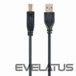 Back panel cover Gembird  Cable USB2 AM-BM 1 m, Black, USB B, USB A 