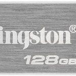 Zibatmiņa Kingston  USB Flash Drive DataTraveler Kyson 128 GB, USB 3.2 Gen 1, Black/Grey 