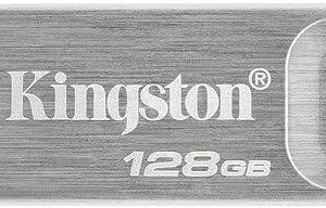Mälupulk Kingston  USB Flash Drive DataTraveler Kyson 128 GB, USB 3.2 Gen 1, Black/Grey 