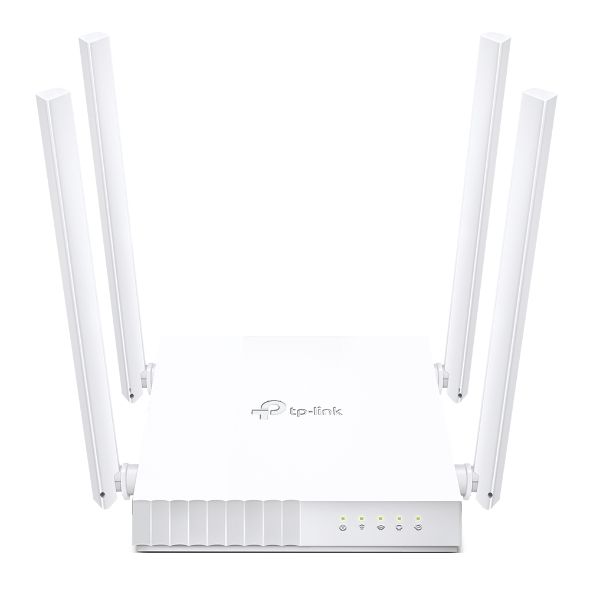 Ruuterid TP-Link Dual Band Router Archer C24 802.11ac, 300+433 Mbit/s, 10/100 Mbit/s, Ethernet LAN (RJ-45) ports 4, MU-MiMO Yes, Antenna type 4xFixed